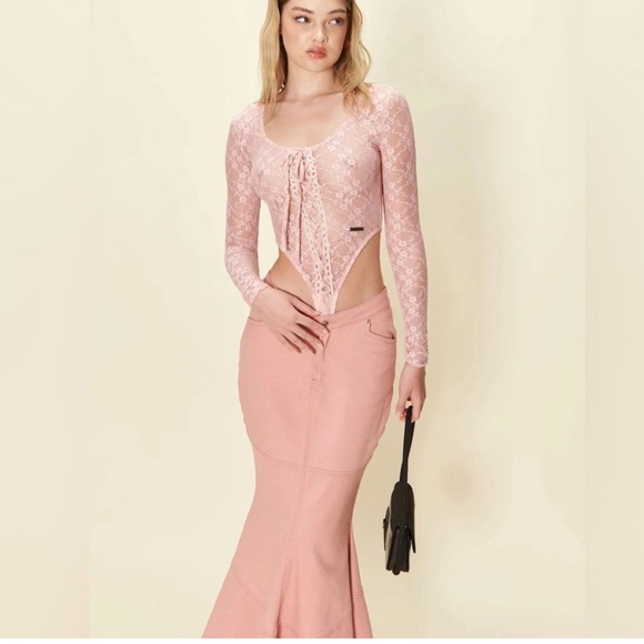 House of Sunny Amour Tulip Skirt size 6 US 1291 - Picture 2 of 12